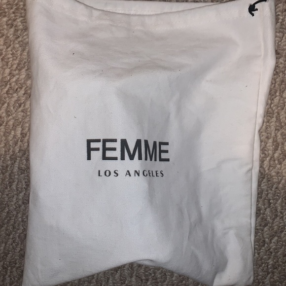 FEMMELA Black patent vegan leather mule. - Picture 7 of 10